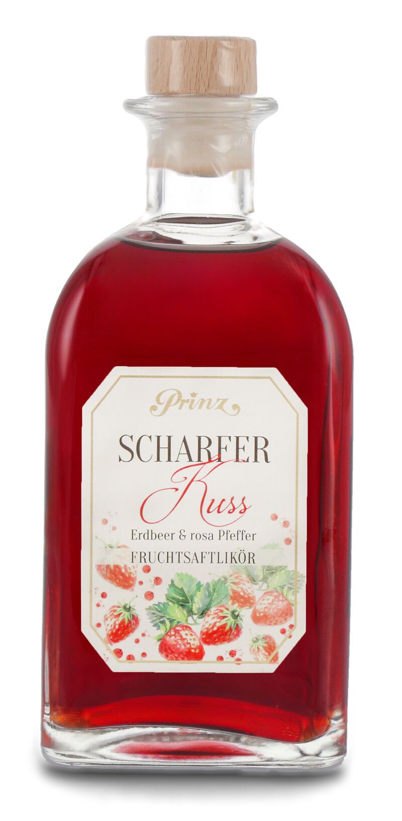 Prinz Scharfer Kuss Likör 16% vol. 0,50l