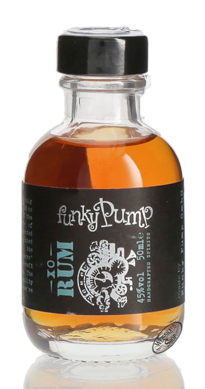 Funky Pump Barbados XO Rum 45% vol. 0,05l Miniatur