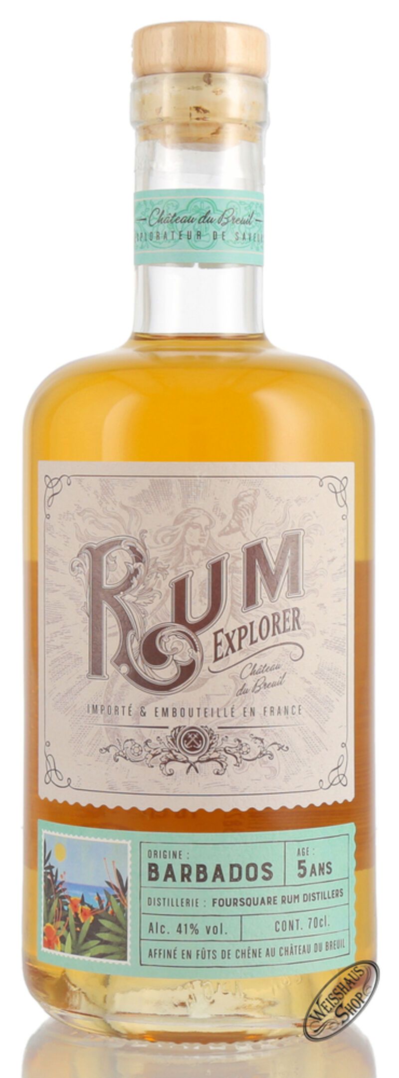 Chateau du Breuil Barbados Explorer Rum 41% vol. 0,70l Chateau du Breuil Barbados Explorer Rum 41% vol. 0,70l