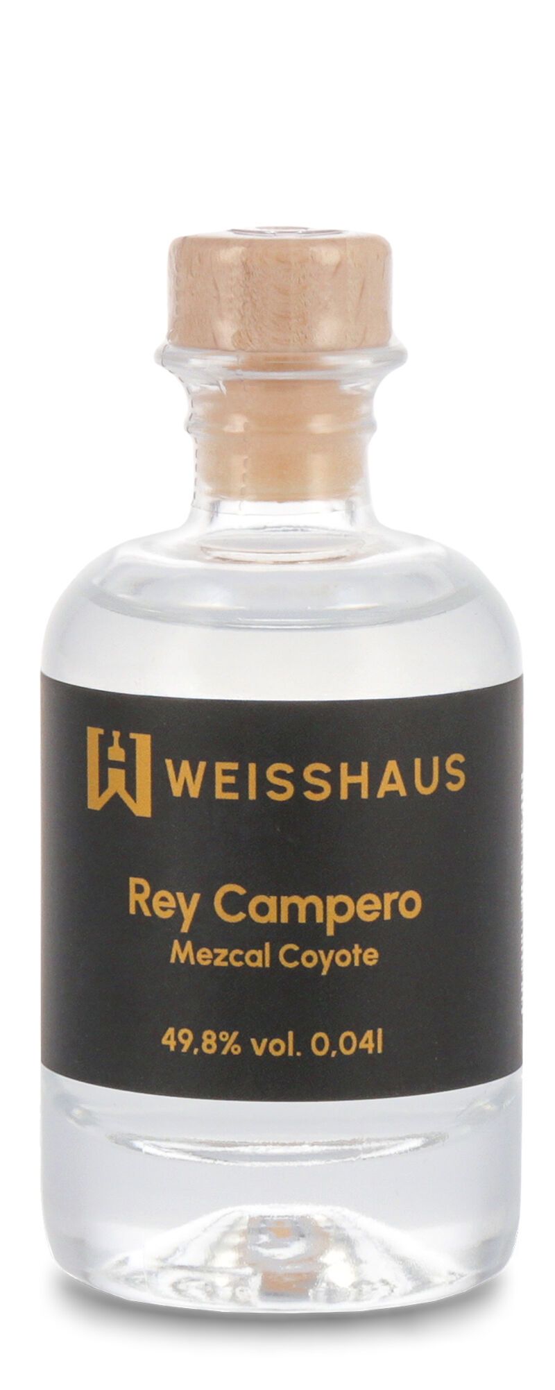 Rey Campero Mezcal Coyote 49,8% vol. 0,04l Weisshaus Sample