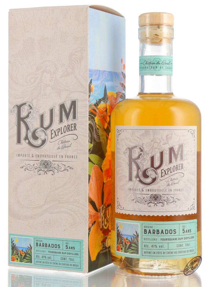 Chateau du Breuil Barbados Explorer Rum 41% vol. 0,70l Chateau du Breuil Barbados Explorer Rum 41% vol. 0,70l