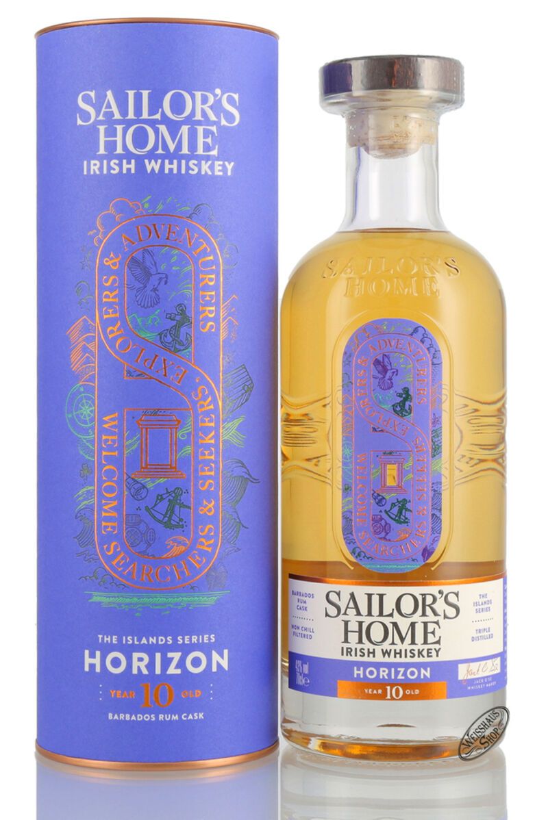 Sailor's Home Horizon Irish Rum Cask Whiskey 43% vol. 0,70l Sailor's Home Horizon Irish Rum Cask Whiskey 43% vol. 0,70l