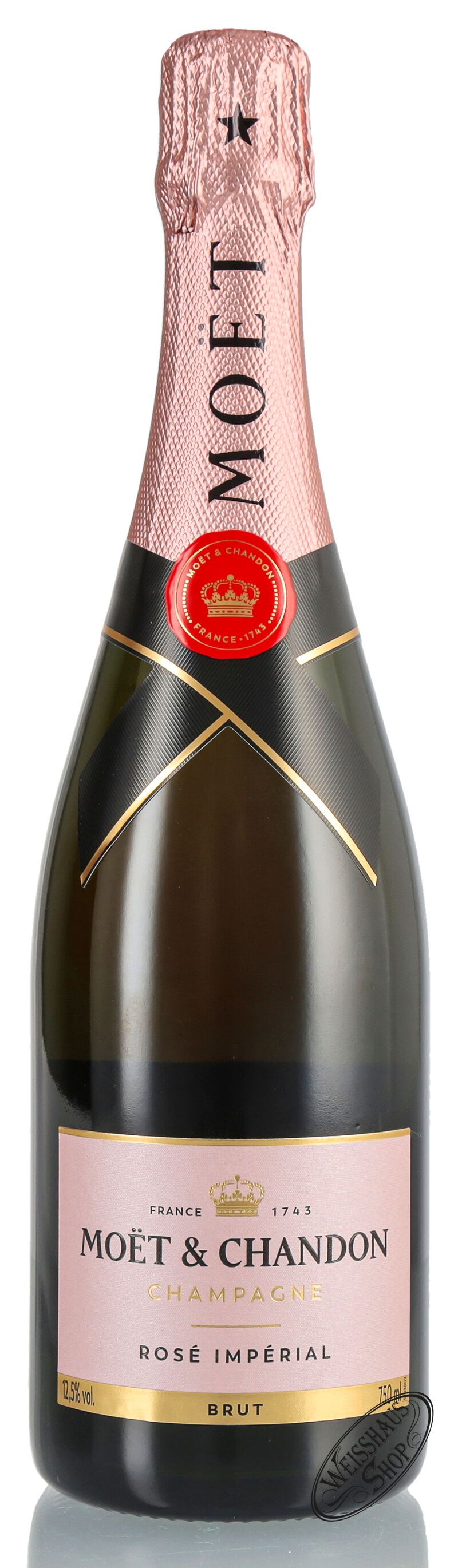 Moet & Chandon Impérial Rosé Champagner 12,5% vol. 0,75l Moet & Chandon Impérial Rosé Champagner 12,5% vol. 0,75l