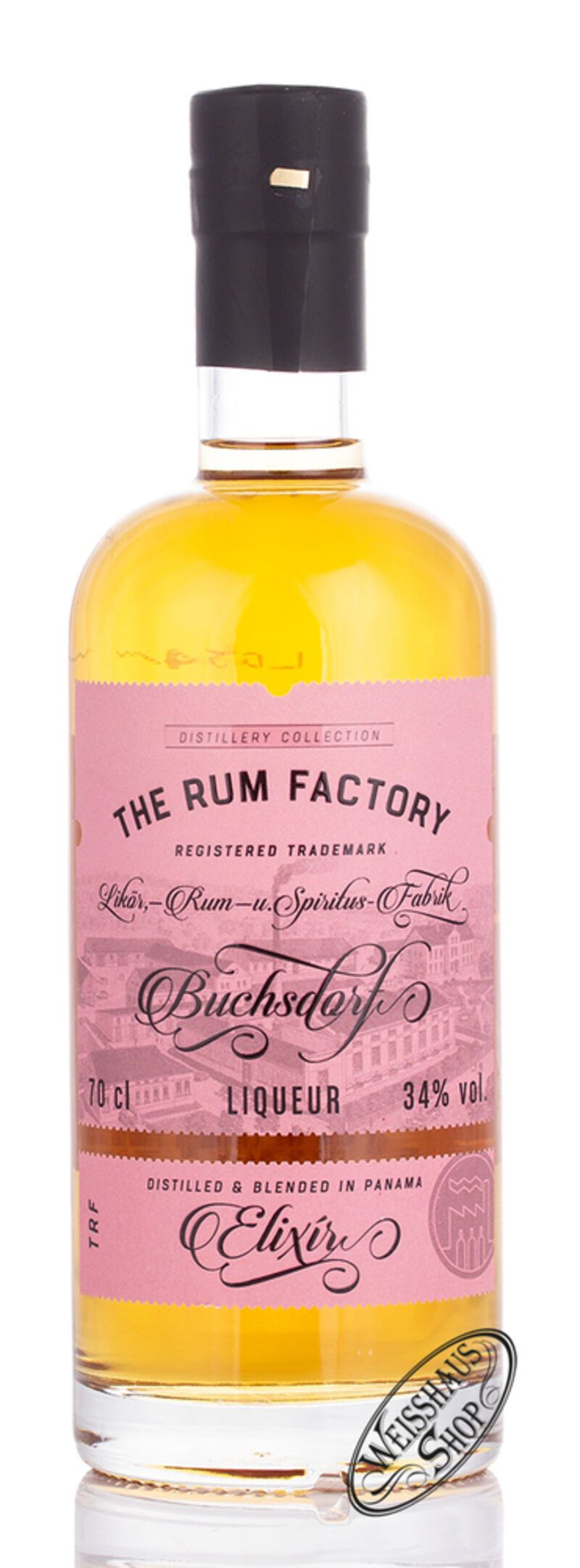 The Rum Factory Elixir Panama Rum Liqueur 34% vol. 0,70l The Rum Factory Elixir Panama Rum Liqueur 34% vol. 0,70l