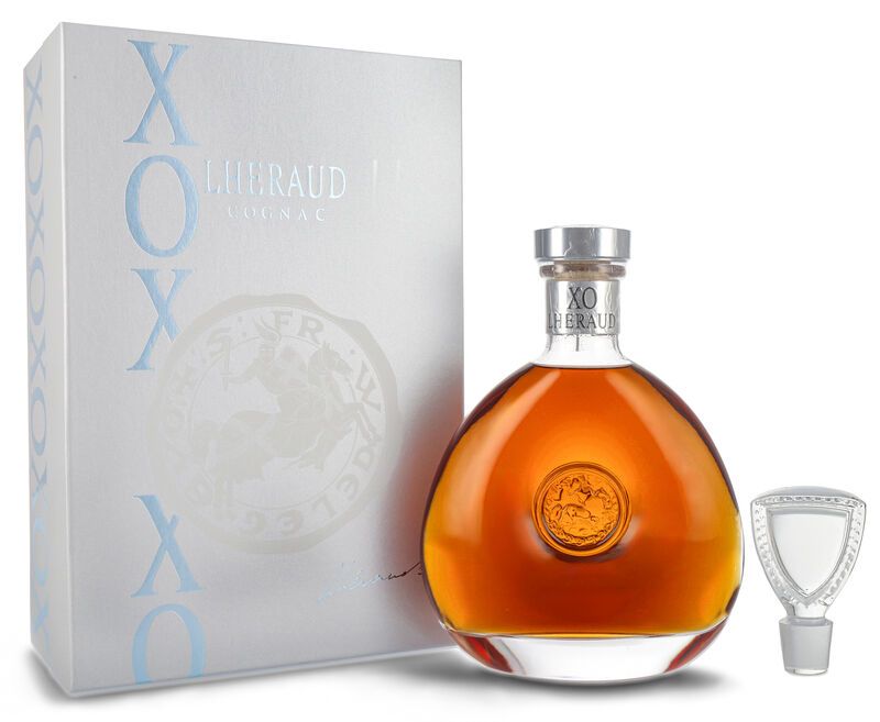 Lhéraud XO Carafe Charles VII 40 ans Cognac 44% vol. 0,70l Lhéraud XO Carafe Charles VII 40 ans Cognac 44% vol. 0,70l