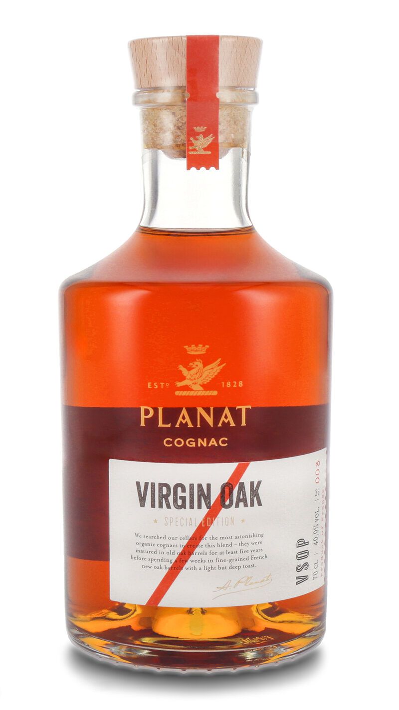 Planat Organic VSOP Virgin Oak Cognac 40% vol. 0,70l