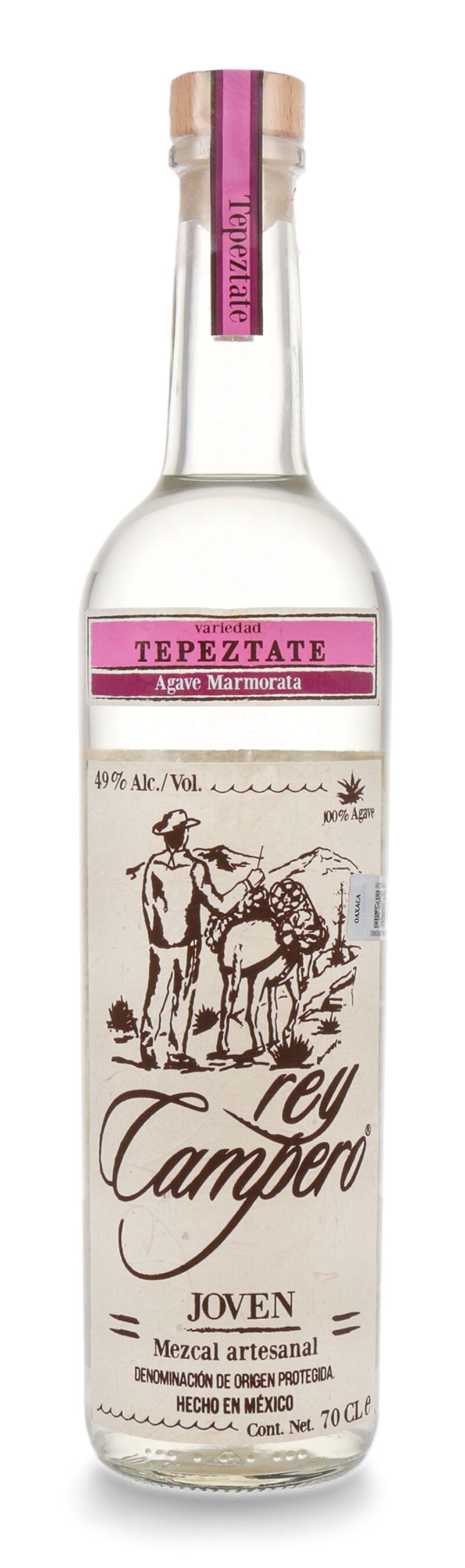 Rey Campero Mezcal Tepextate 49% vol. 0,70l Rey Campero Mezcal Tepextate 49% vol. 0,70l