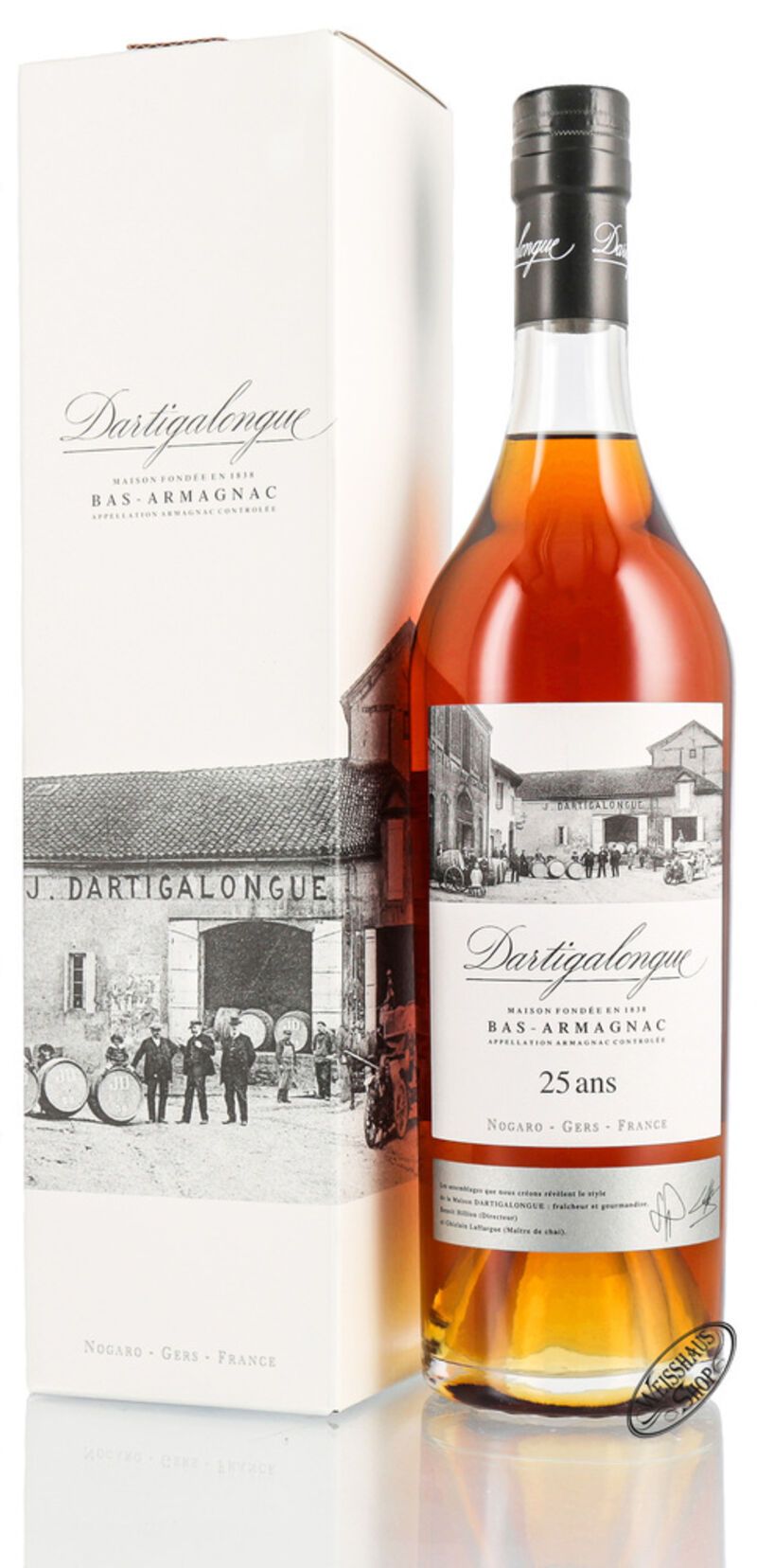 Dartigalongue 25 YO Armagnac 40% vol. 0,70l Dartigalongue 25 YO Armagnac 40% vol. 0,70l