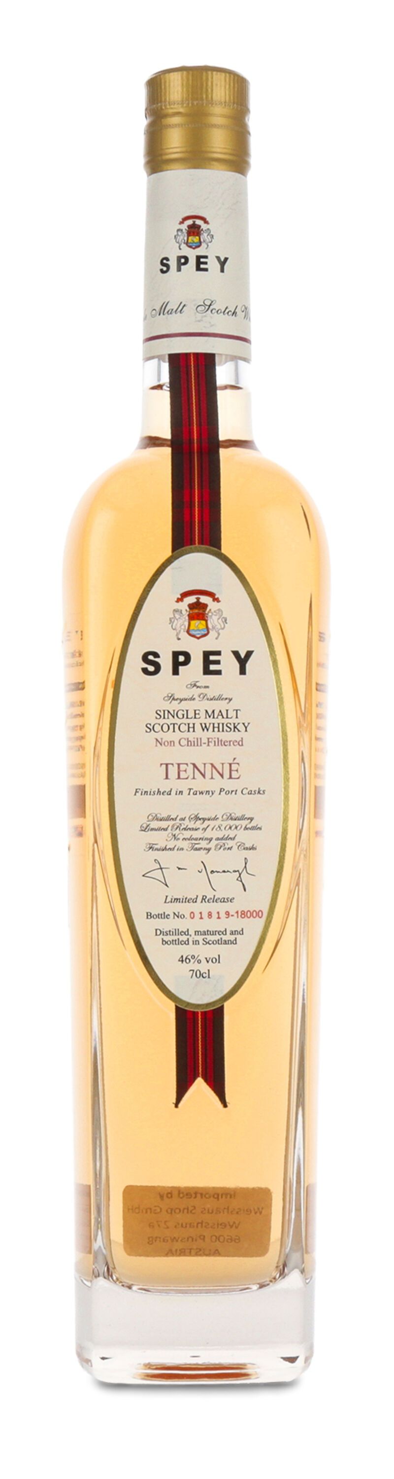 Spey Tenné Whisky 46% vol. 0,70l