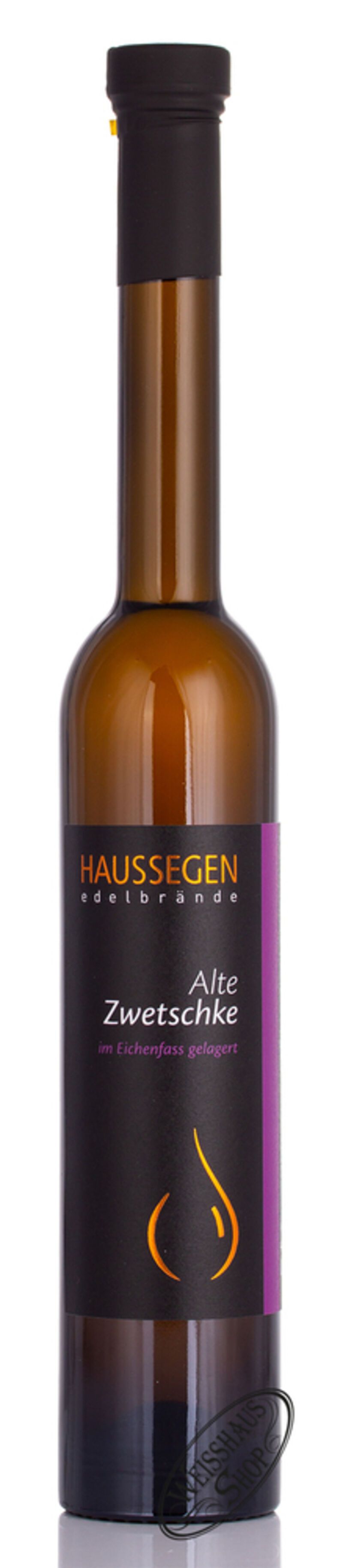 Haussegen Alte Zwetschke 42% vol. 0,35l Haussegen Alte Zwetschke 42% vol. 0,35l