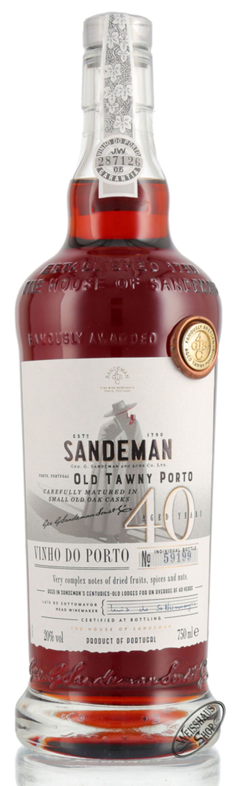 Sandeman 40 YO Tawny Port 20% vol. 0,75l
