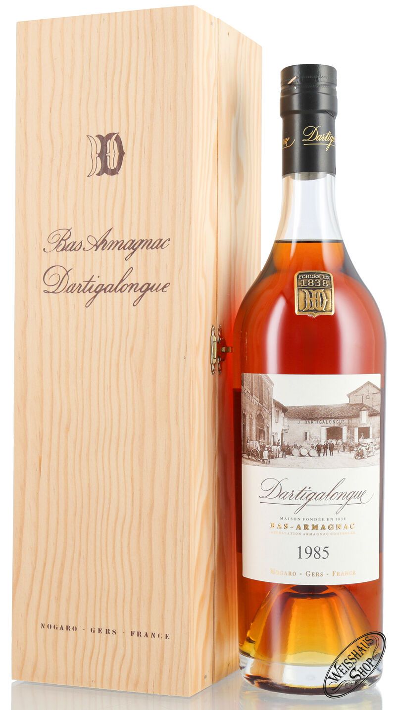 Dartigalongue Vintage 1985 Armagnac 40% vol. 0,70l Dartigalongue Vintage 1985 Armagnac 40% vol. 0,70l
