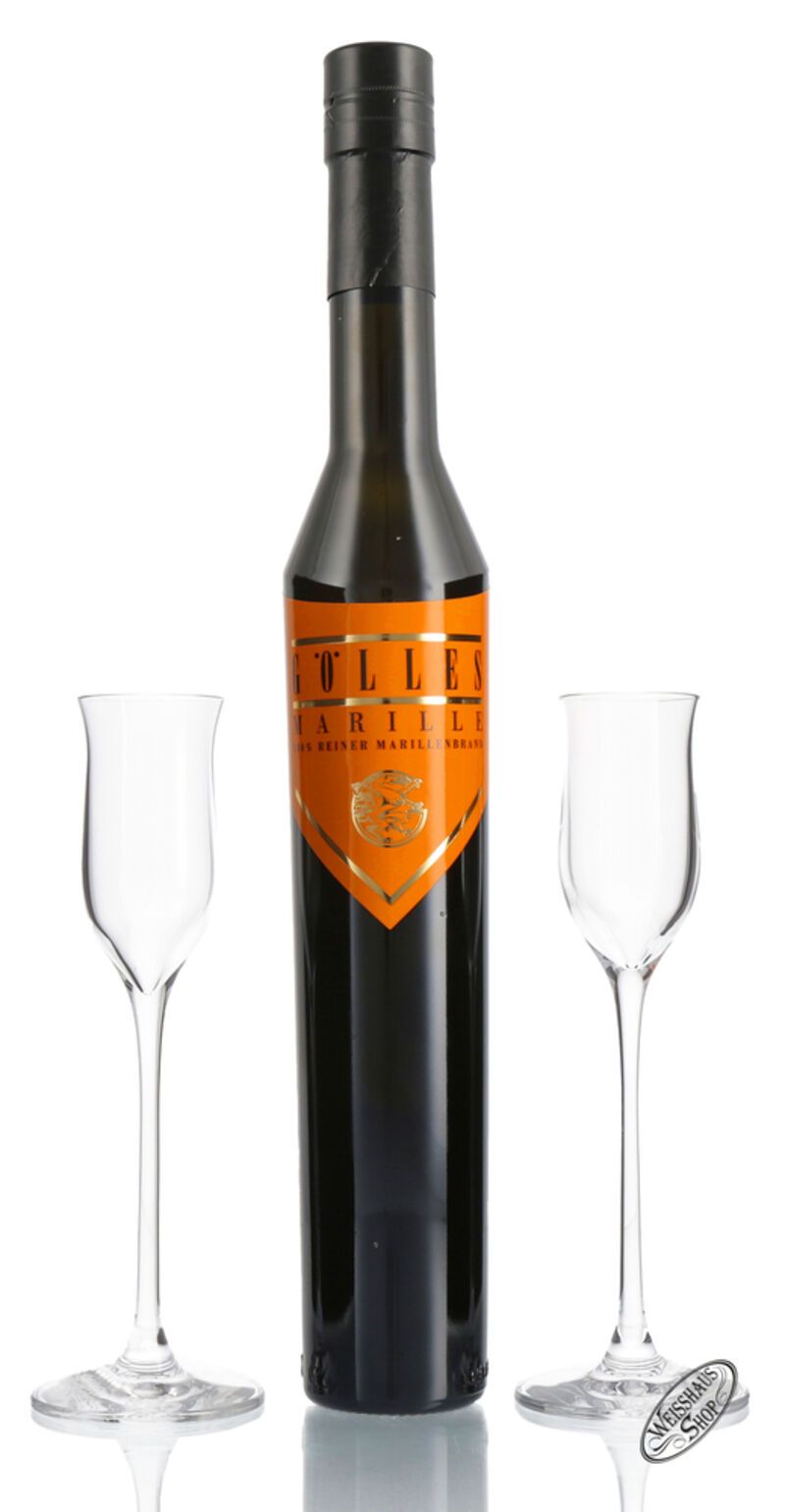 Gölles Marille Edelbrand Geschenk-Set 43% vol. 0,35l Gölles Marille Edelbrand Geschenk-Set 43% vol. 0,35l
