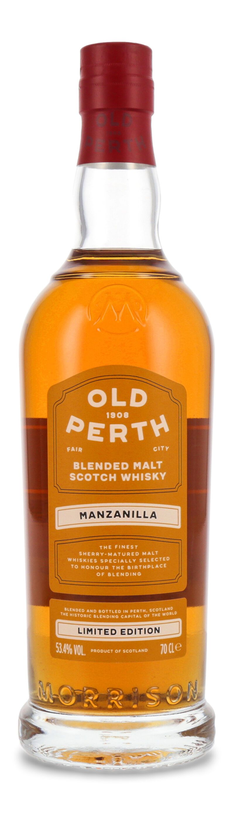 Old Perth Limited Edition Manzanilla Whisky 53,4% vol. 0,70l