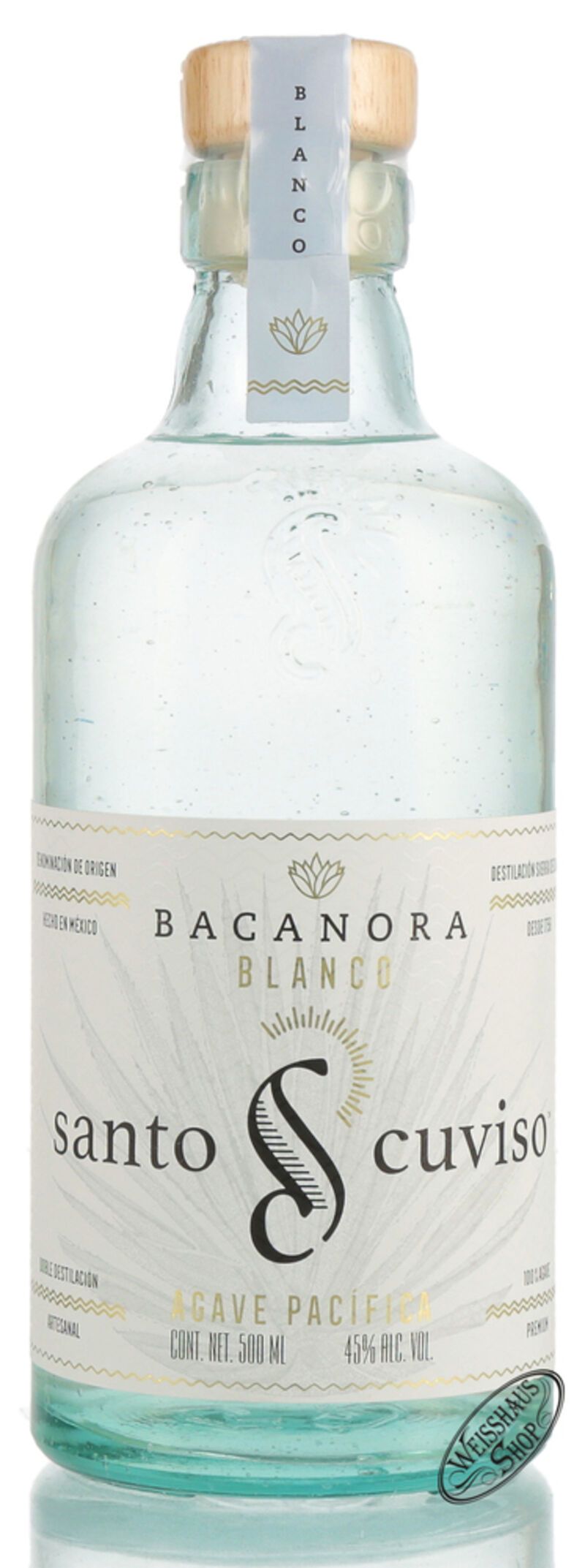 Santo Cuviso Bacanora Blanco 45% vol. 0,50l