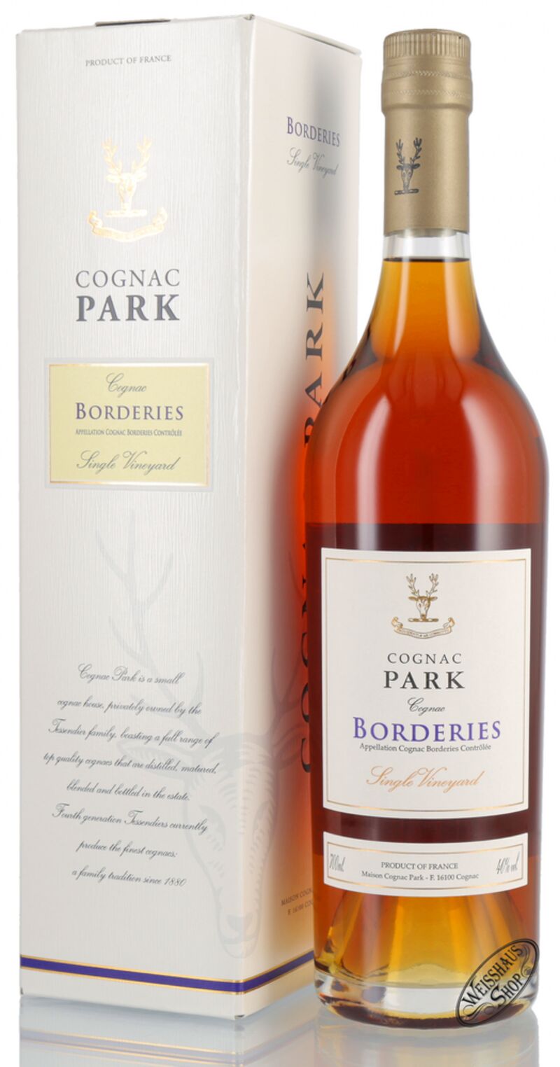 Park Borderies Cognac 40% vol. 0,70l Park Borderies Cognac 40% vol. 0,70l