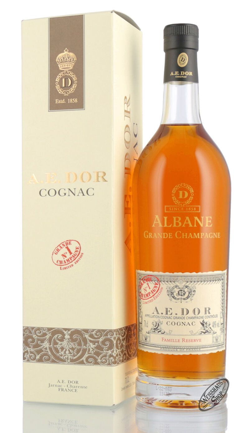 A.E. Dor Cognac Albane 40% vol. 0,70l A.E. Dor Cognac Albane 40% vol. 0,70l