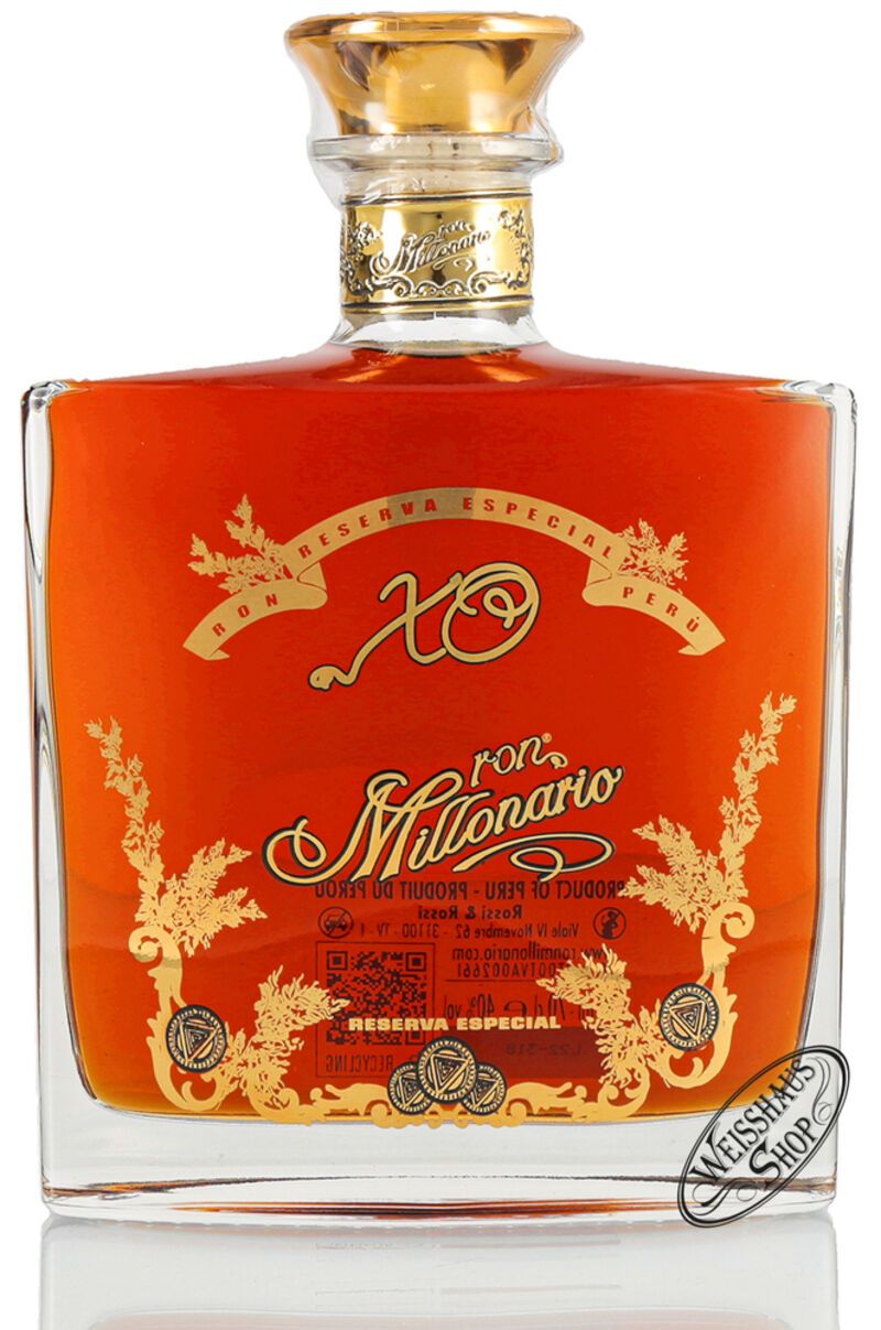 Ron Millonario XO Rum 40% vol. 0,70l Ron Millonario XO Rum 40% vol. 0,70l