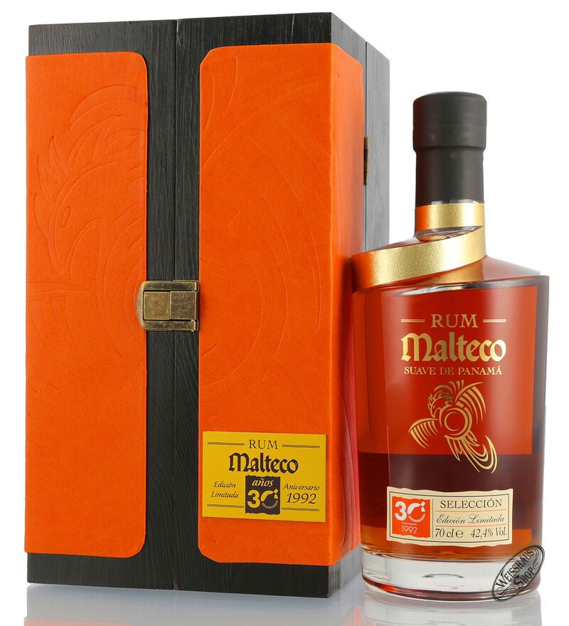 Malteco Anniversary 1992 Rum 42,4% vol. 0,70l Malteco Anniversary 1992 Rum 42,4% vol. 0,70l