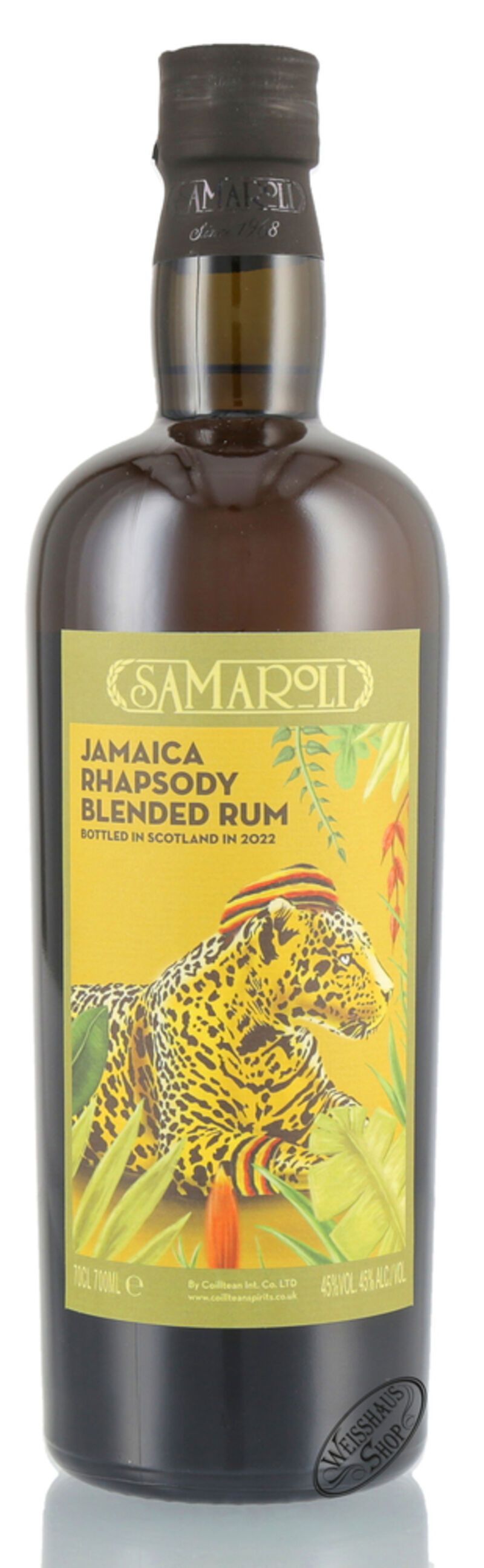 Samaroli Jamaica Rhapsody Blended Rum 45% vol. 0,70l Samaroli Jamaica Rhapsody Blended Rum 45% vol. 0,70l