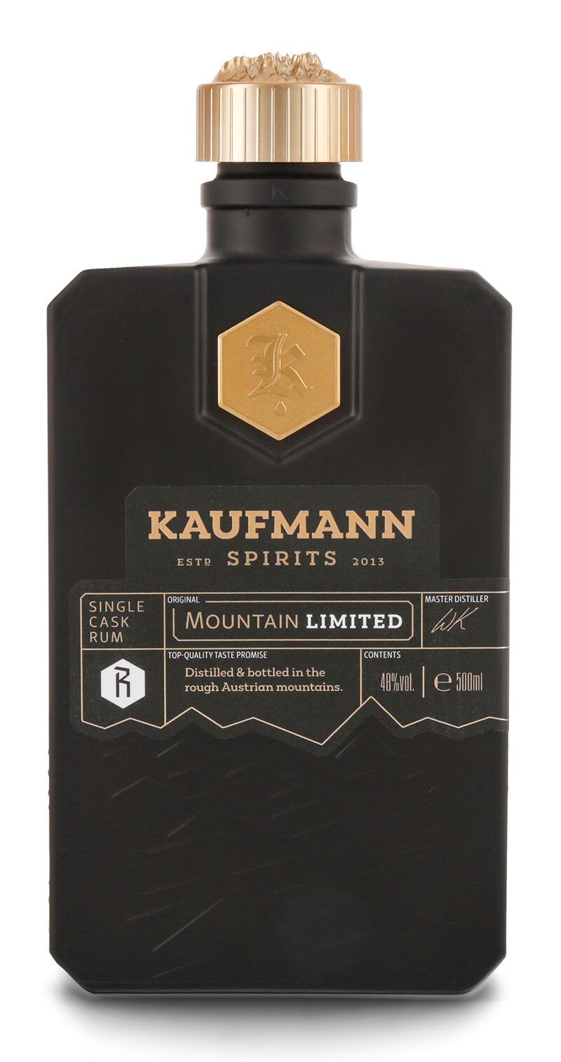 Kaufmann Spirits Mountain Limited Rum 48% vol. 0,50l Kaufmann Spirits Mountain Limited Rum 48% vol. 0,50l