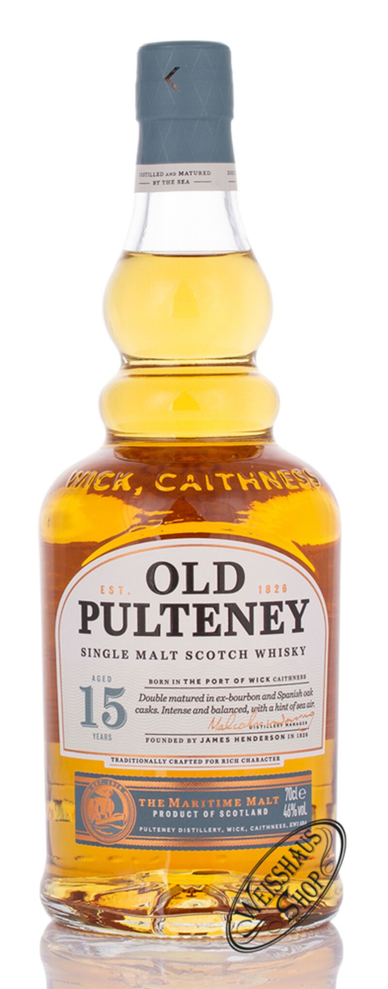 Old Pulteney 15 YO Whisky 46% vol. 0,70l B-Ware Old Pulteney 15 YO Whisky 46% vol. 0,70l B-Ware