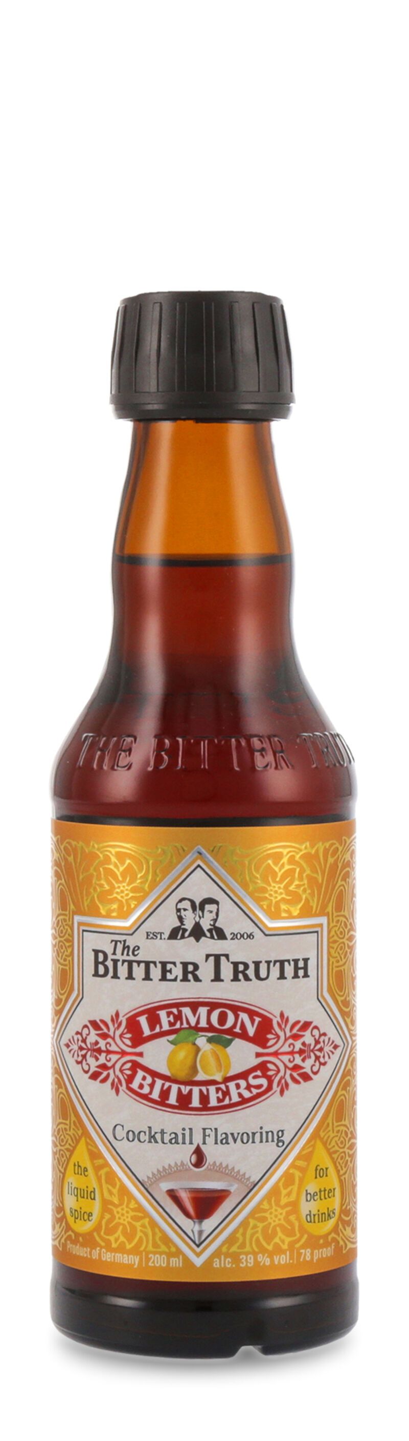 The Bitter Truth Lemon Bitter 39% vol. 0,20l