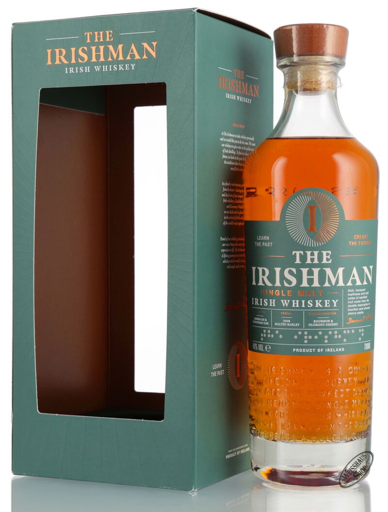 The Irishman Irish Single Malt Whiskey 40% vol. 0,70l The Irishman Irish Single Malt Whiskey 40% vol. 0,70l