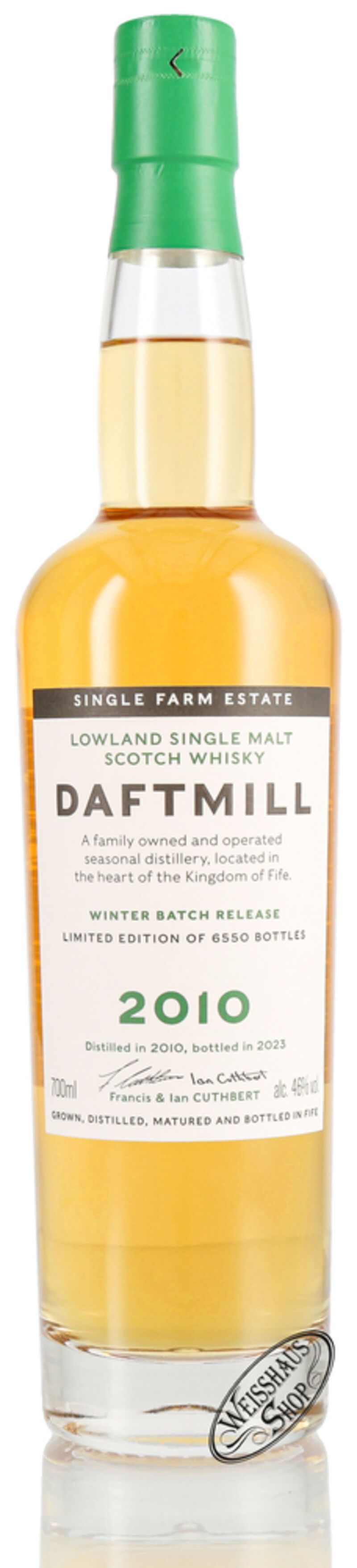 Daftmill Vintage 2010 Single Cask Whisky 46% vol. 0,70l Daftmill Vintage 2010 Single Cask Whisky 46% vol. 0,70l