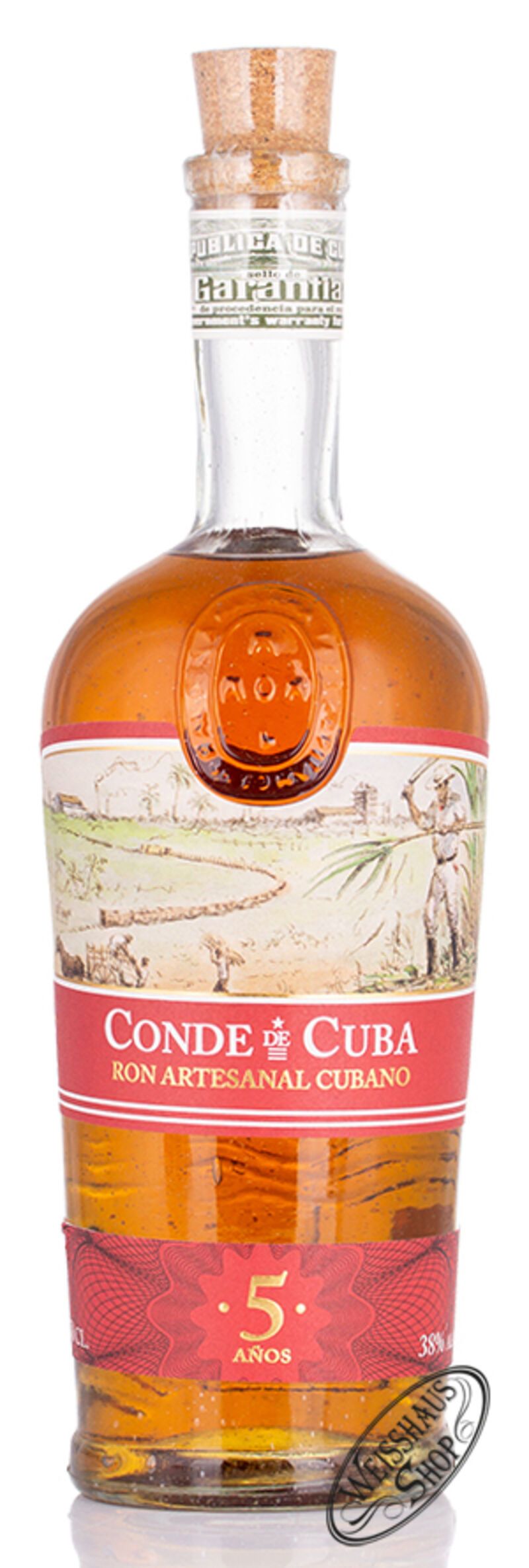 Conde de Cuba 5 Anos Rum 38% vol. 0,70l Conde de Cuba 5 Anos Rum 38% vol. 0,70l