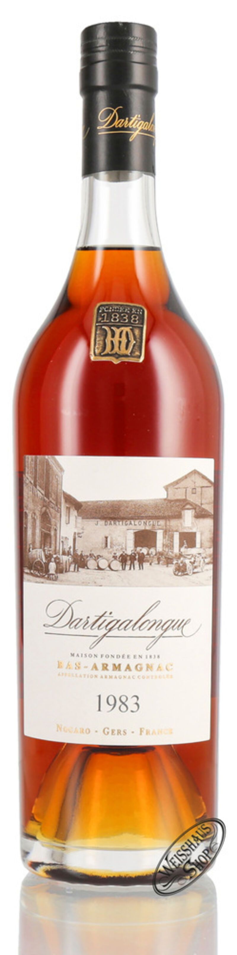 Dartigalongue Vintage 1983 Armagnac 40% vol. 0,70l