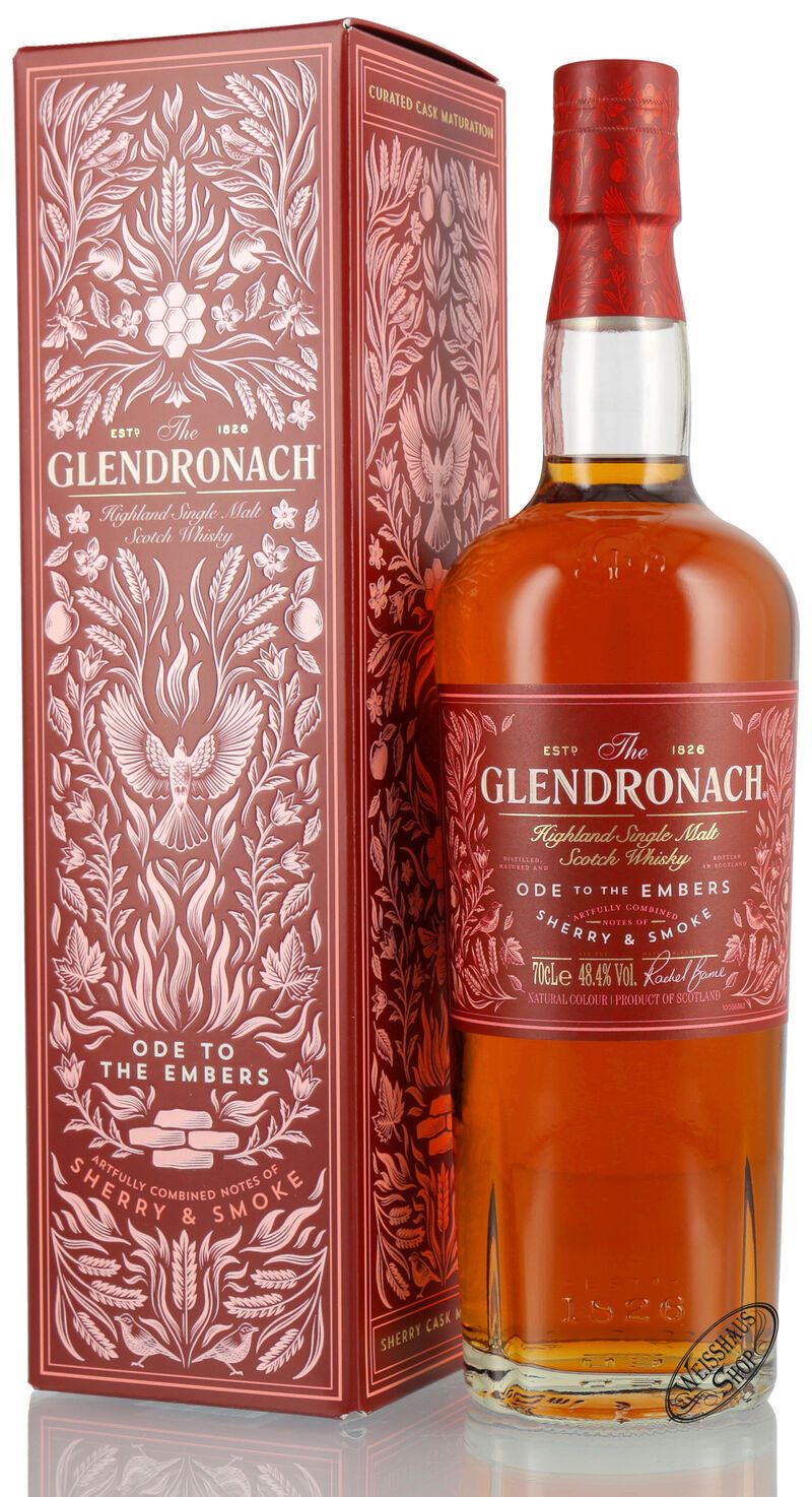Glendronach Ode to the Embers Whisky 48,4% vol. 0,70l
