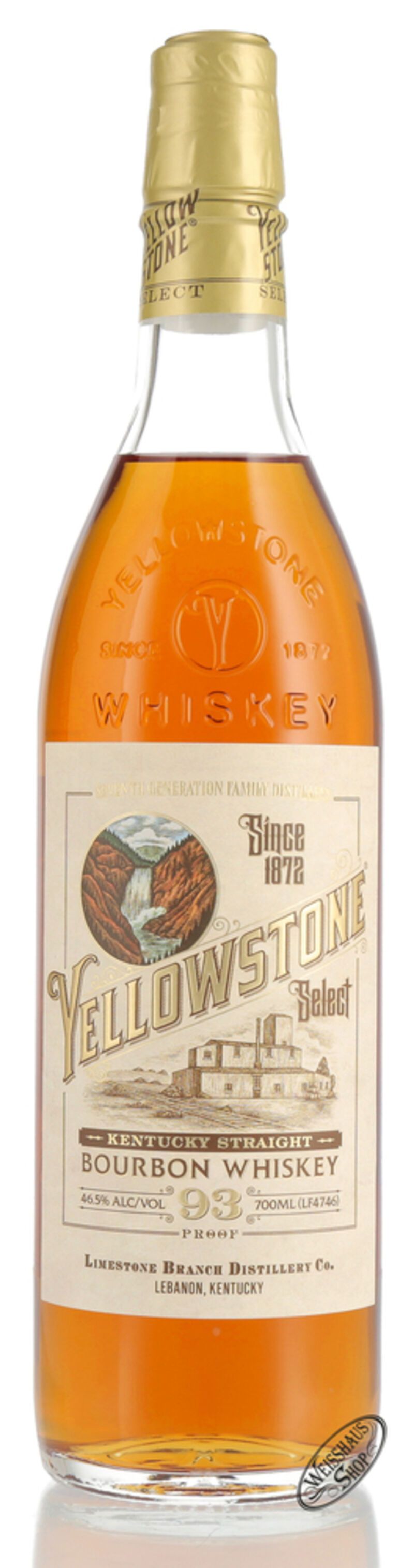 Yellowstone Select Kentucky Straight Bourbon Whiskey 46,5% vol. 0,70l