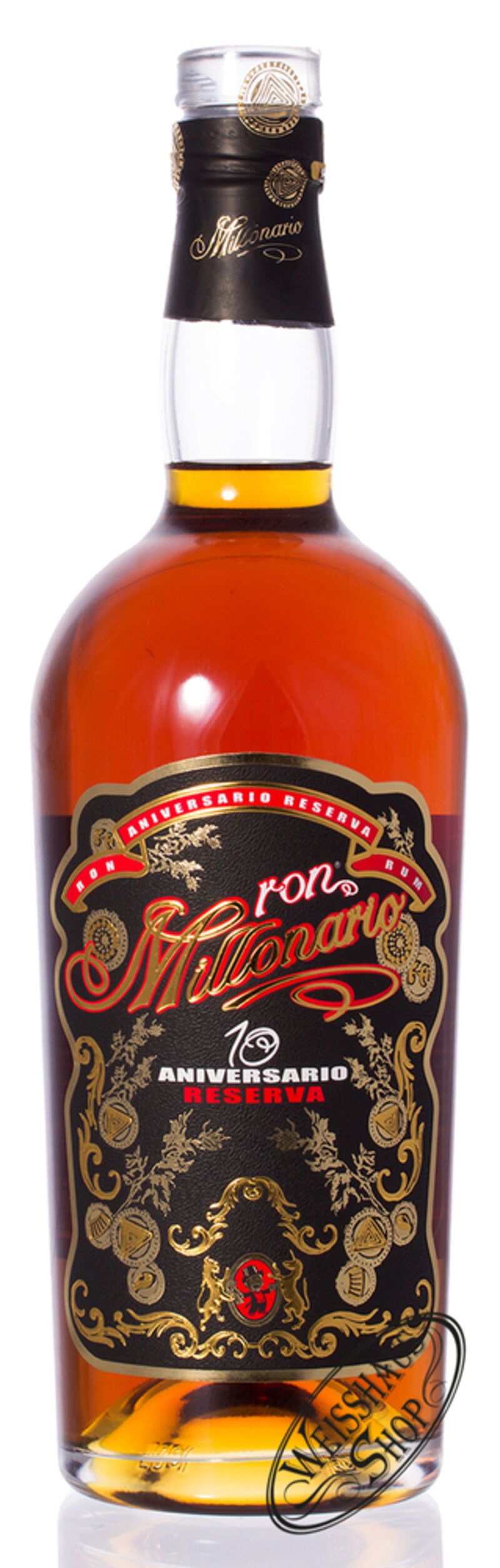 Ron Millonario 10 Reserva Aniversario 40% vol. 0,70l Ron Millonario 10 Reserva Aniversario 40% vol. 0,70l