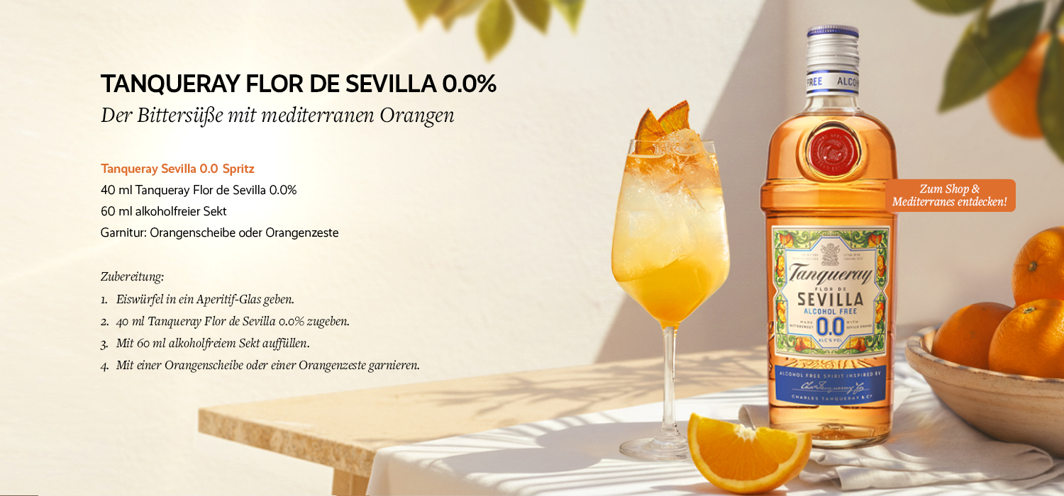Tanqueray Flor de Sevilla Cocktail