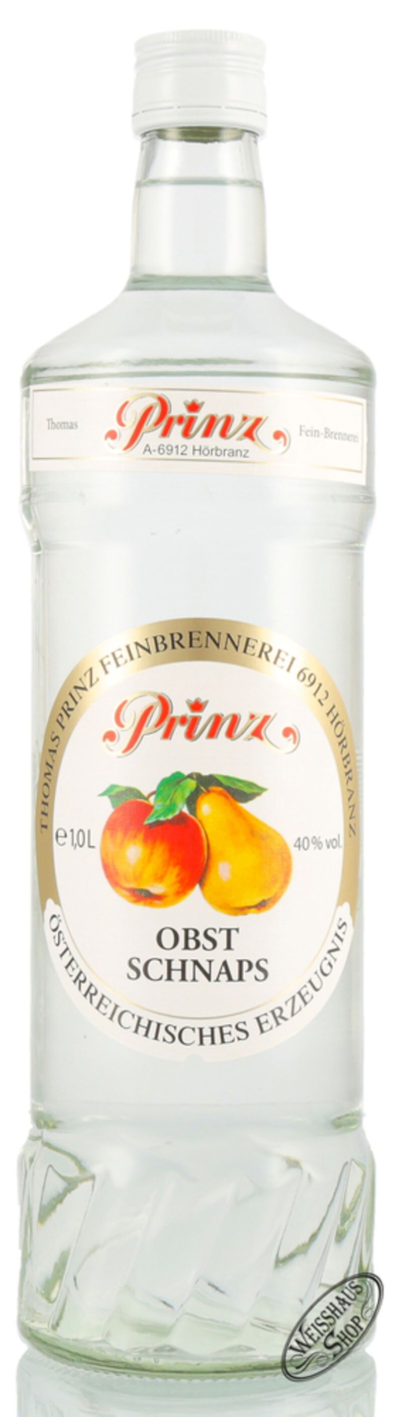 Prinz Obstler 40% vol. 1,0l Prinz Obstler 40% vol. 1,0l