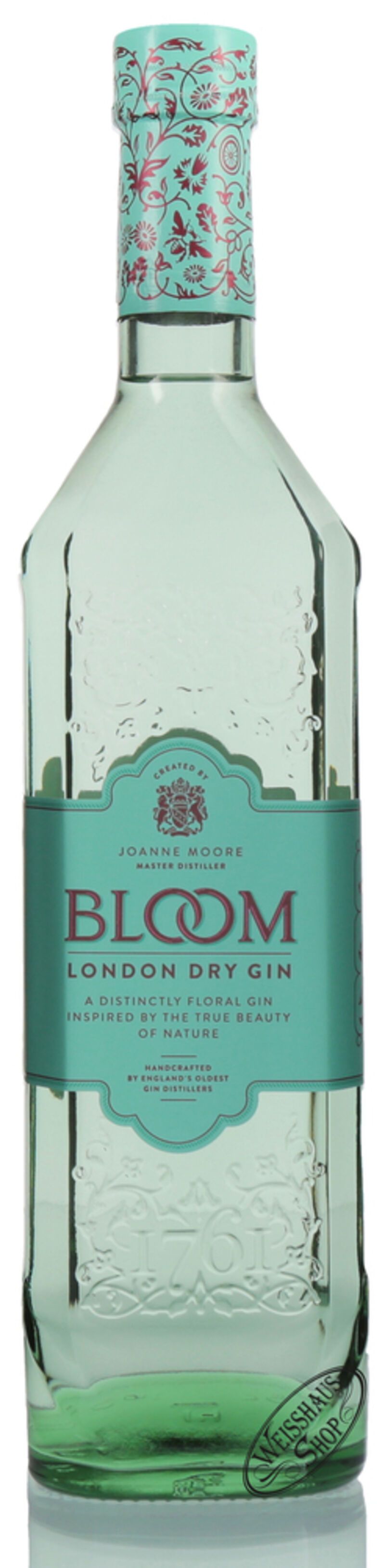 Bloom London Dry Gin 40% vol. 0,70l Bloom London Dry Gin 40% vol. 0,70l