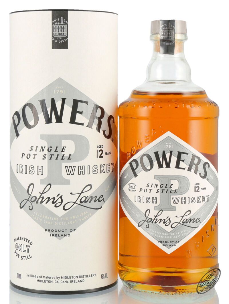 Powers 12 YO John's Lane Irish Whiskey 46% vol. 0,70l Powers 12 YO John's Lane Irish Whiskey 46% vol. 0,70l