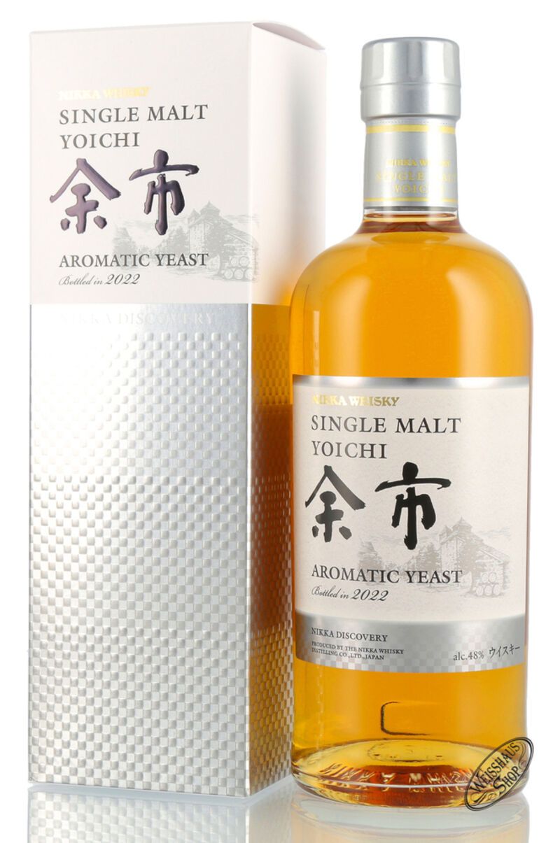 Nikka Yoichi Discovery Aromatic Yeast 2022 Whisky 48% vol. 0,70l Nikka Yoichi Discovery Aromatic Yeast 2022 Whisky 48% vol. 0,70l