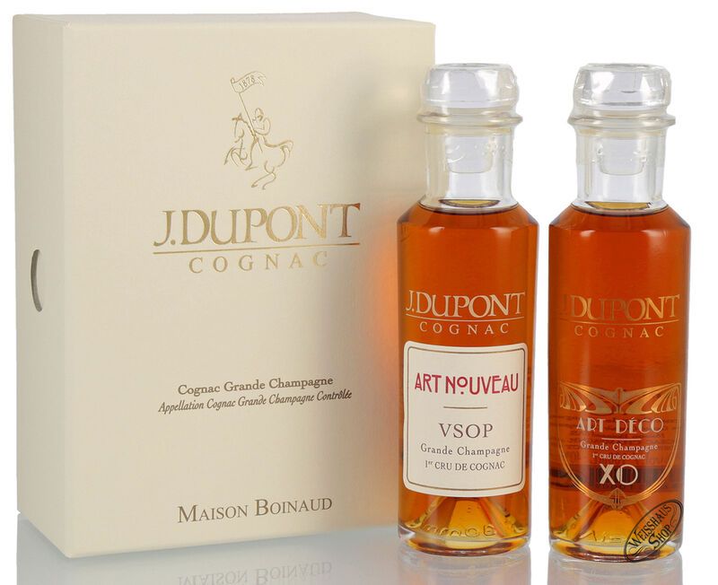 J. Dupont Cognac Invitation Pack VSOP & XO 40% vol. 0,20l J. Dupont Cognac Invitation Pack VSOP & XO 40% vol. 0,20l