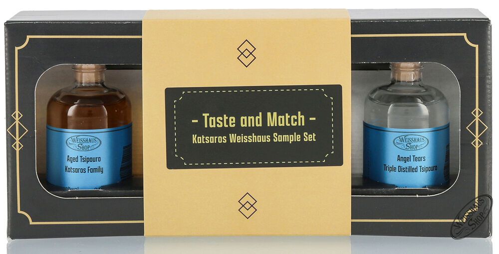 Taste and Match - Katsaros 4 x 0,04l Weisshaus Sample Set Taste and Match - Katsaros 4 x 0,04l Weisshaus Sample Set