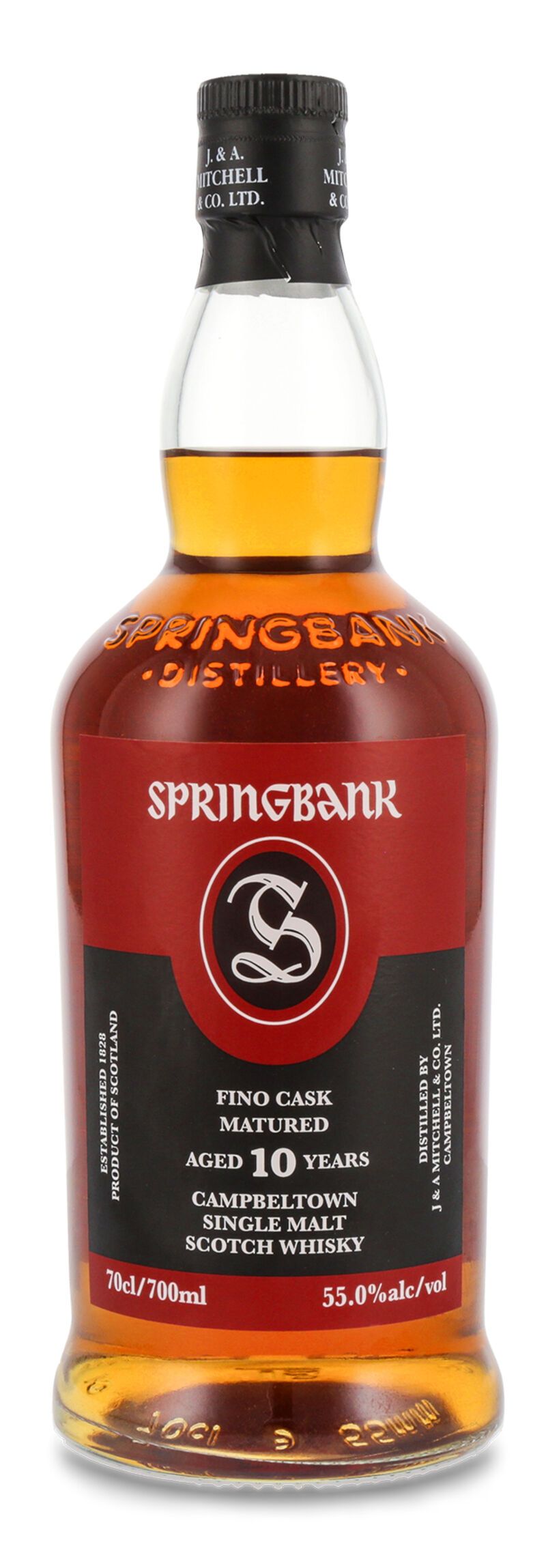Springbank 10 YO Fino Sherry Cask Whisky 55% vol. 0,70l