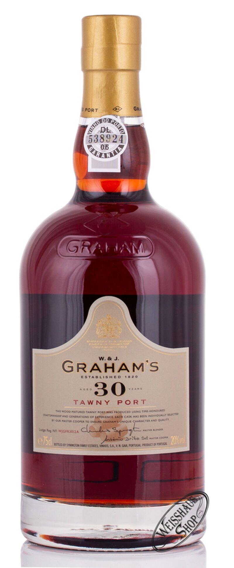 Graham's 30 YO Tawny Port 20% vol. 0,75l Graham's 30 YO Tawny Port 20% vol. 0,75l