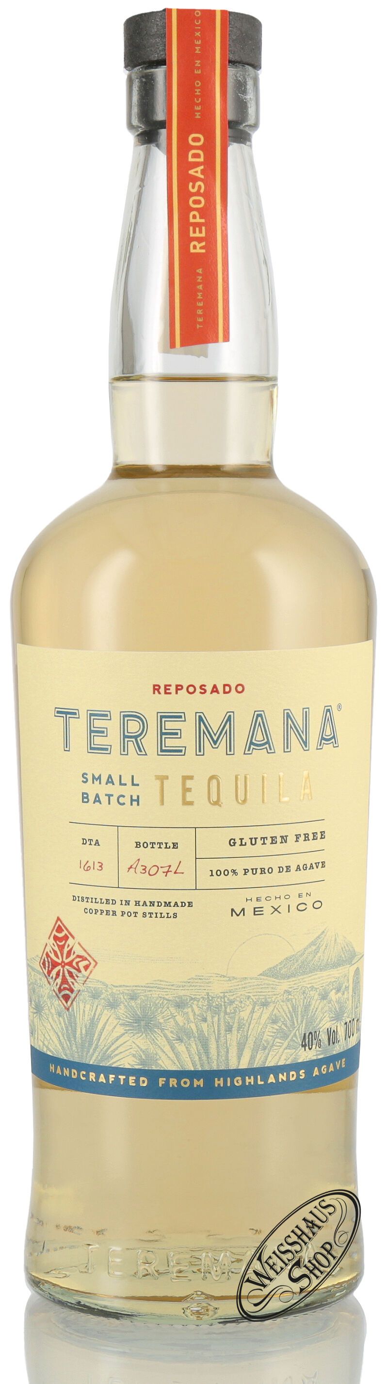 Teremana Tequila Reposado 40% vol. 0,70l