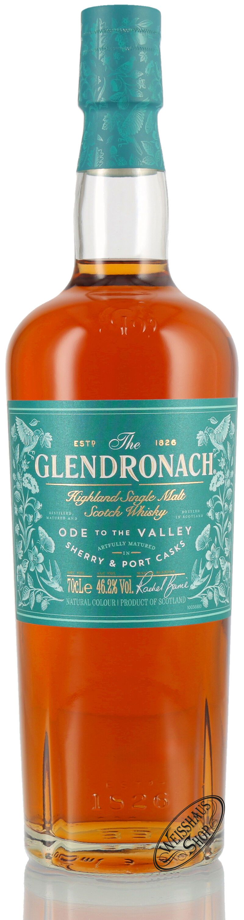 Glendronach Ode to the Valley Whisky 46,2% vol. 0,70l B-Ware