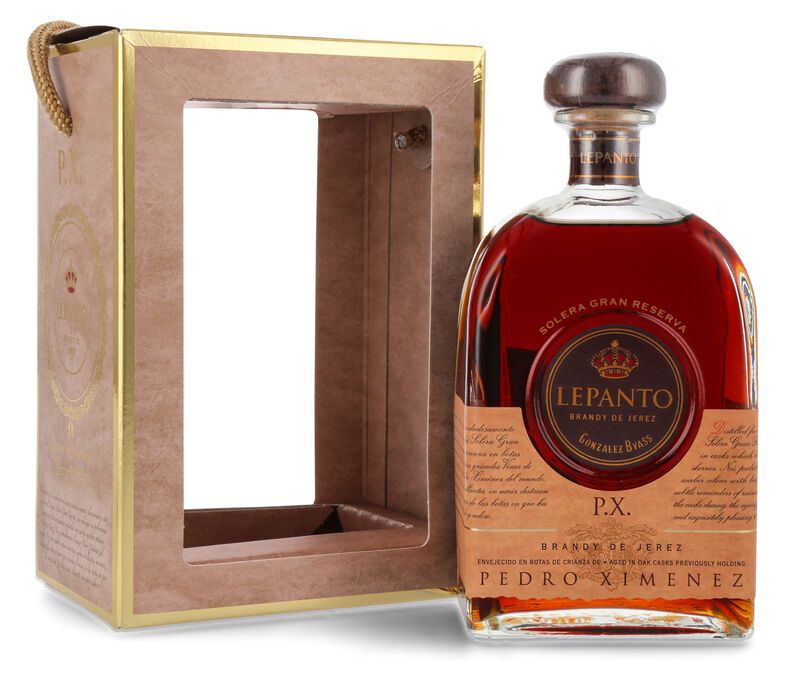 Lepanto Solera Gran Reserva Pedro Ximénez Brandy 36% vol. 0,70l