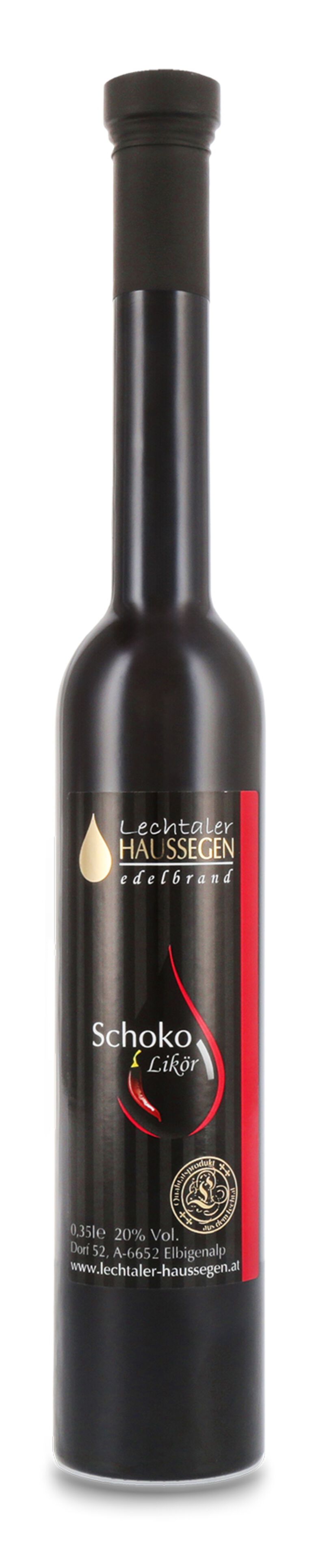 Haussegen Schoko Likör 20% vol. 0,35l