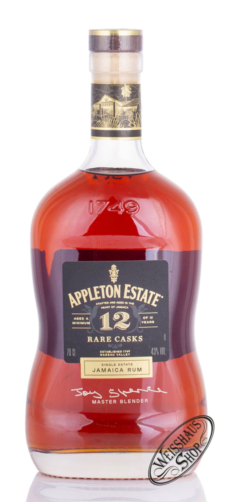 Appleton Estate 12 YO Jamaica Rum 43% vol. 0,70l Appleton Estate 12 YO Jamaica Rum 43% vol. 0,70l