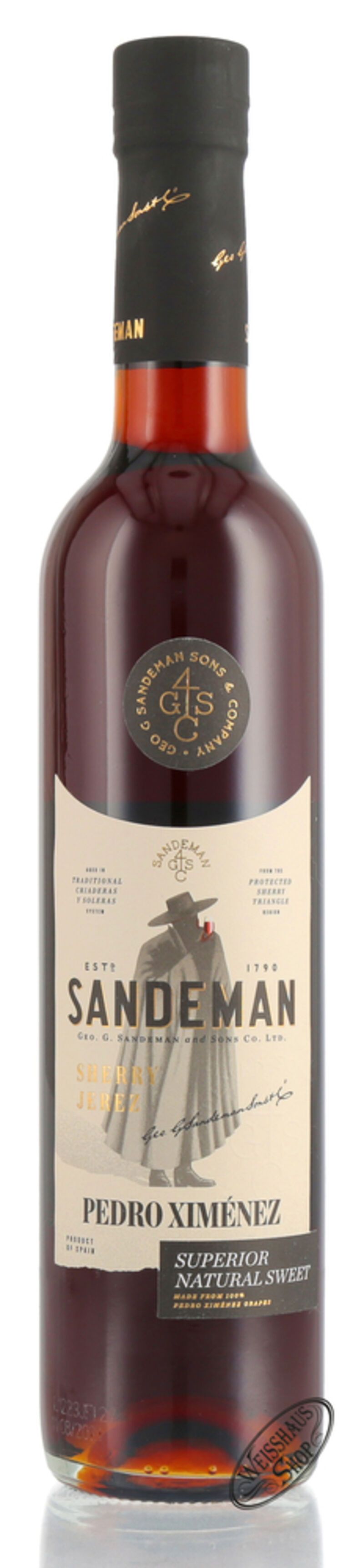 Sandeman PX Superior Natural Sweet Sherry 17% vol. 0,50l