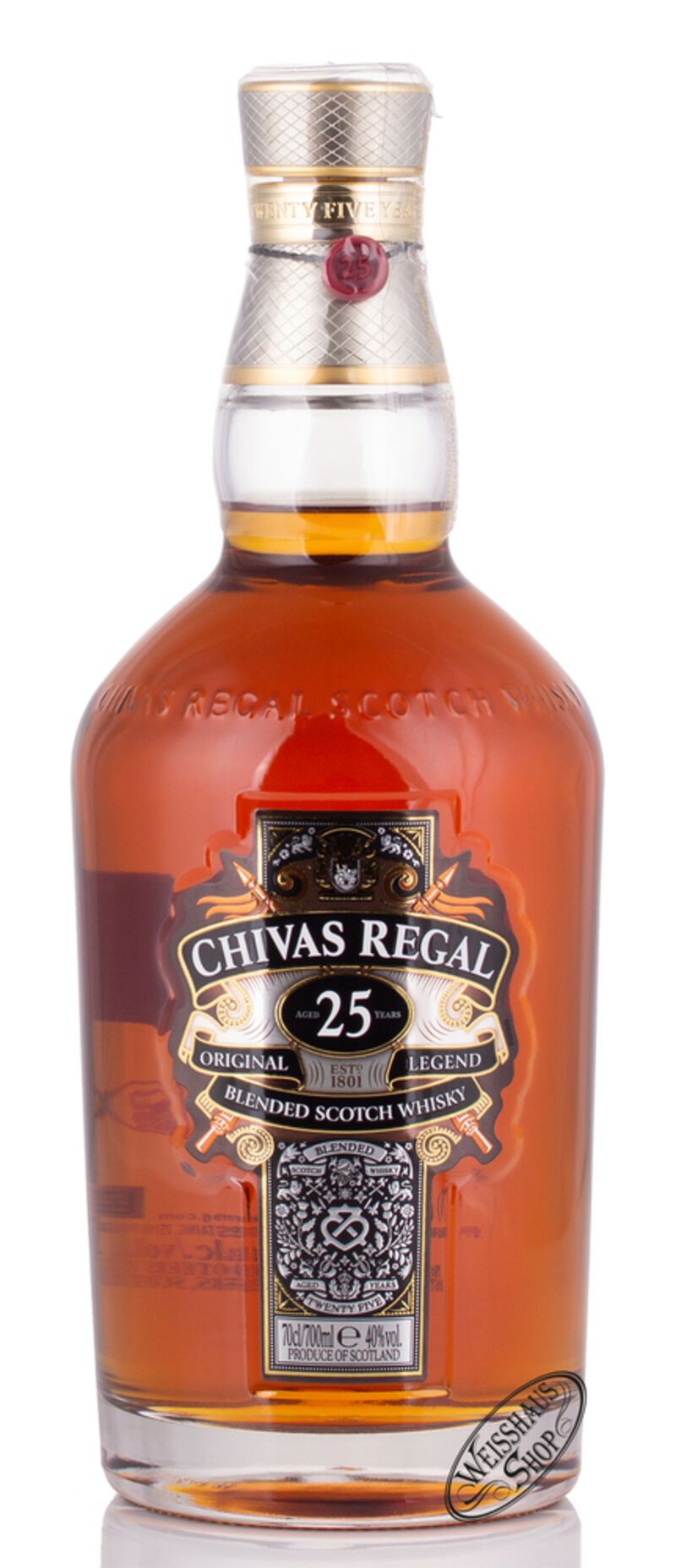 Chivas Regal 25 YO Blended Whisky 40% vol. 0,70l